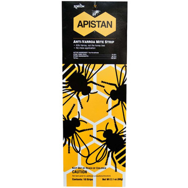 Apistan Anti-Varroa Mite Strip, 10 pack,DC665, Mann Lake Ltd.