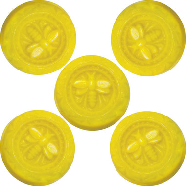 Bee Button Soap Mold - Set of 5,PM990, Mann Lake Ltd.