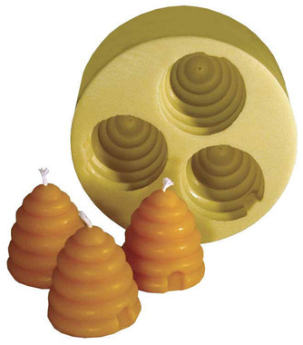 Beehive Votive, Set of 3,PM803, Mann Lake Ltd.