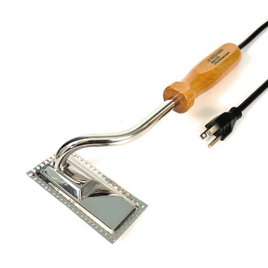 Heated Scraper, 4" x 2.6", 120V, HD613, Mann Lake Ltd.