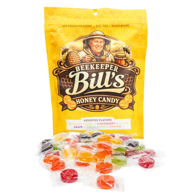 Beekeeper Bill's Assorted Honey Filled Candy, 8 oz