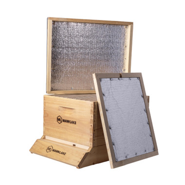 10 Frame Insulated Wax-Dipped Complete Hive Kit,IK160, Mann Lake Ltd.