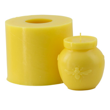 Bee Honey Pot Candle Mold, Tradeshow Special