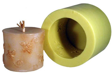 Bee Cylinder Candle Mold,PM344, Mann Lake Ltd.