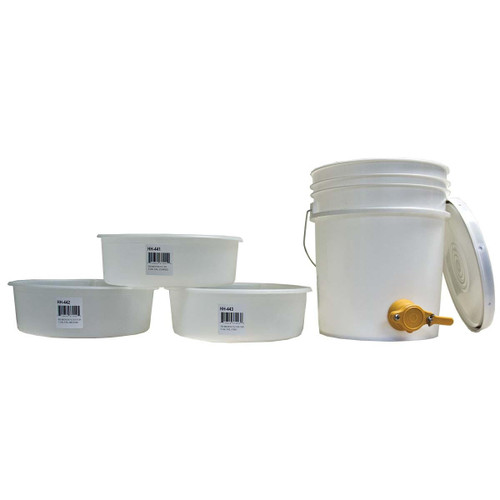 6 Gallon Honey Pail with Lid | Betterbee