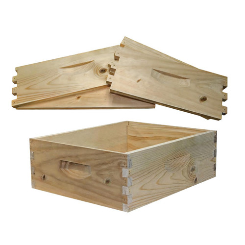 Beekeeping Equipment Complete Wooden Beehive Langstroth 10 Frame Wood - View #7