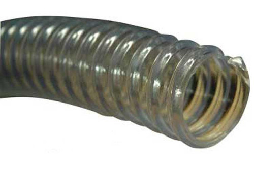 1 1/2" (3.81 cm) Clear Suction Hose - Per Foot