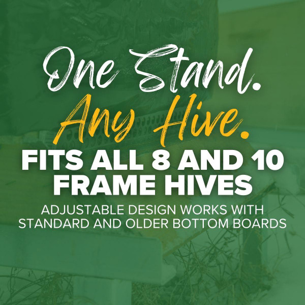 Collapsible Elevated Bee Hive Stand - Metal | Mann Lake