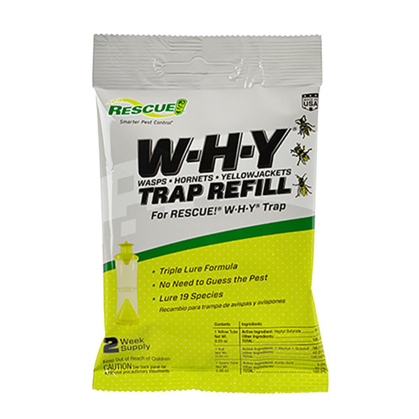 RESCUE W-H-Y  Trap Refill – Attractant for Wasps, Hornets & Yellowjackets