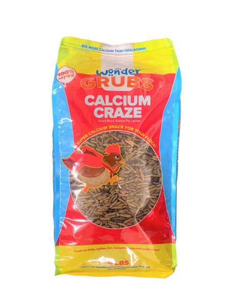 Black Soldier Fly Larvae Resealable Bag, 5 lb, PH560, Mann Lake Ltd.