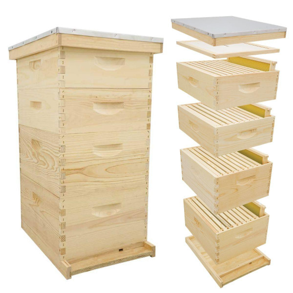 Traditional Growing Apiary Kit, 10 Frame, Not Painted, HK140, Mann Lake Ltd.