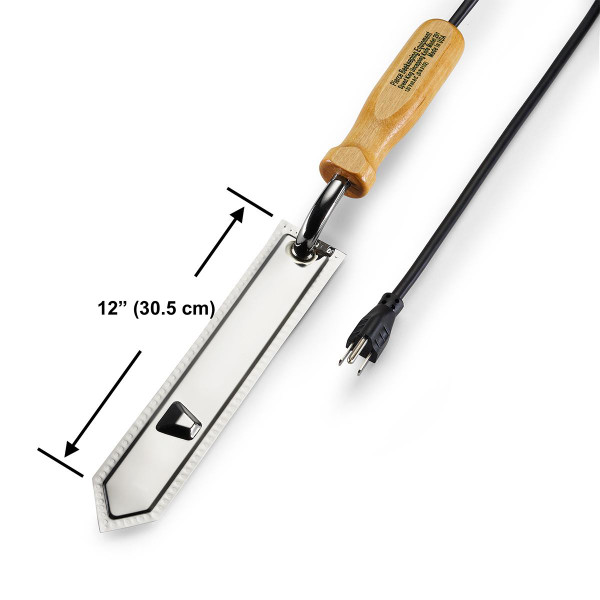 12" Extra Long Electric Uncapping Knife, North American Model, HD401, Mann Lake Ltd.