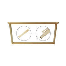 9 1/8" Deep Unassembled Frames - Wedge Top and Groove Bottom with Pre-drilled Holes in Endbars - 100 Pack (10+ Packs),FR903, Mann Lake Ltd.