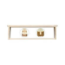 5 3/8" Shallow Unassembled Frames - Wedge Top and Groove Bottom with Pre-drilled Holes in Endbars - 100 Pack (10+ Packs),FR918, Mann Lake Ltd.