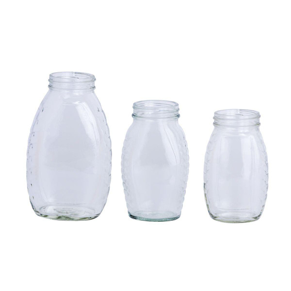 Classic Queenline Glass Jars,Z278, Mann Lake Ltd.