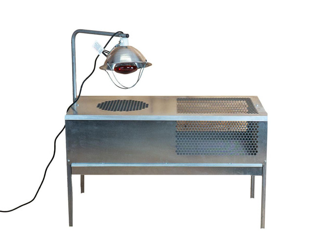 GQF 0703 Brooder, Poultry, 2 Expanded Grow Pens Five Stacked GQF