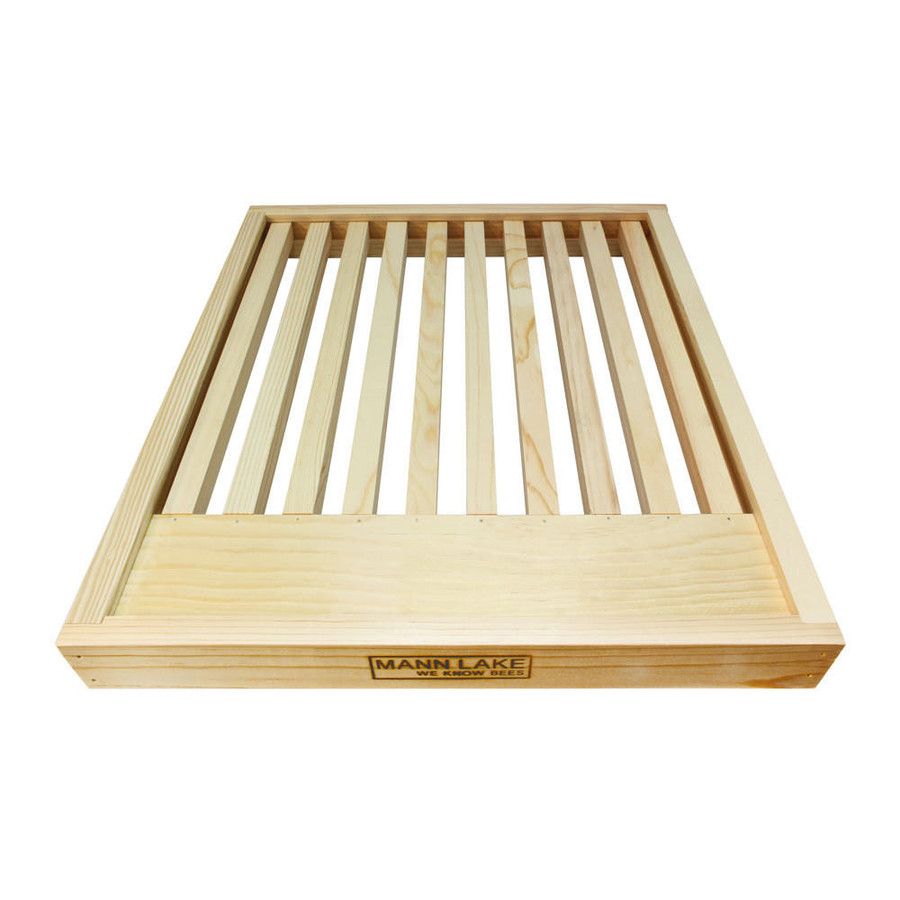 bee　ストックマン　スタンド　STOCKMAN 10 Frame Slatted Rack - Assembled | Mann Lake Bee
