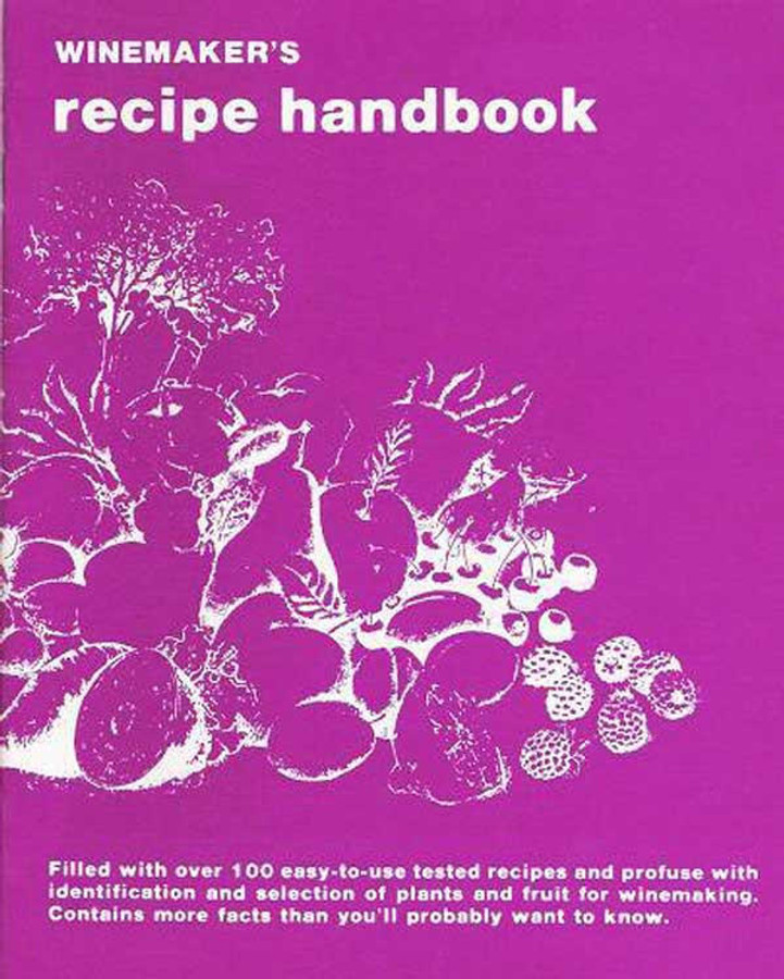 Winemaker's Recipe Handbook,BM868, Mann Lake Ltd. Winemaker's Recipe Handbook,BM868, Mann Lake Ltd.