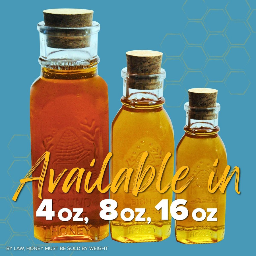 Glass Muth Jar 4 oz (113.4 g) - 36 pack,CN115, Mann Lake Ltd.