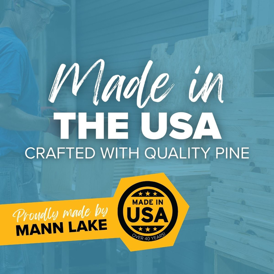 10 Frame Complete Hive Kit Combo,Z319, Mann Lake Ltd.