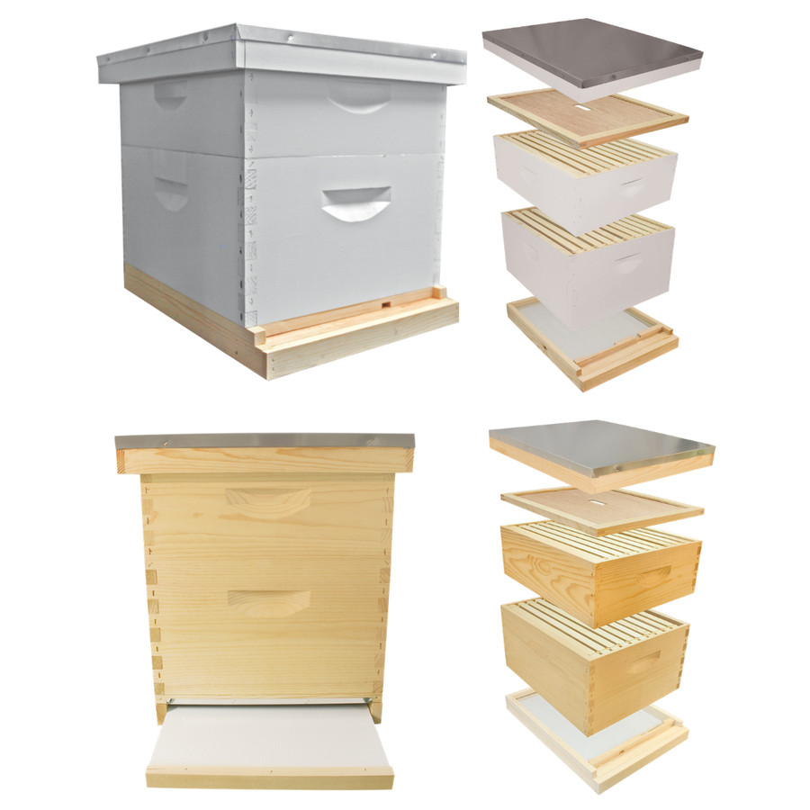 10 Frame Complete Hive Kit Combo,Z319, Mann Lake Ltd.