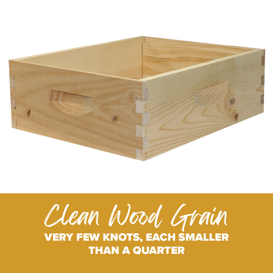 Unassembled 6 5/8" Commercial Grade Medium Super,Z803, Mann Lake Ltd.