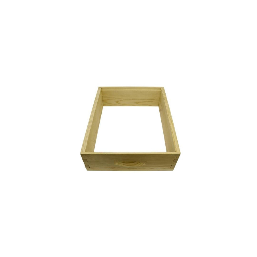 10 Frame - Unassembled 5 5/8" Commercial grade Shallow Super,KD810, Mann Lake Ltd.