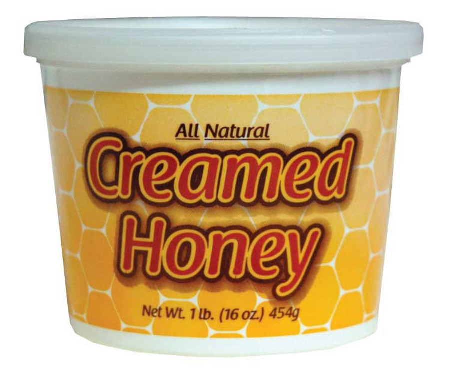 1 lb (454 g) Creamed Honey Tubs - 1000 pack,CN568, Mann Lake Ltd. 1 lb (454 g) Creamed Honey Tubs - 1000 pack,CN568, Mann Lake Ltd.
