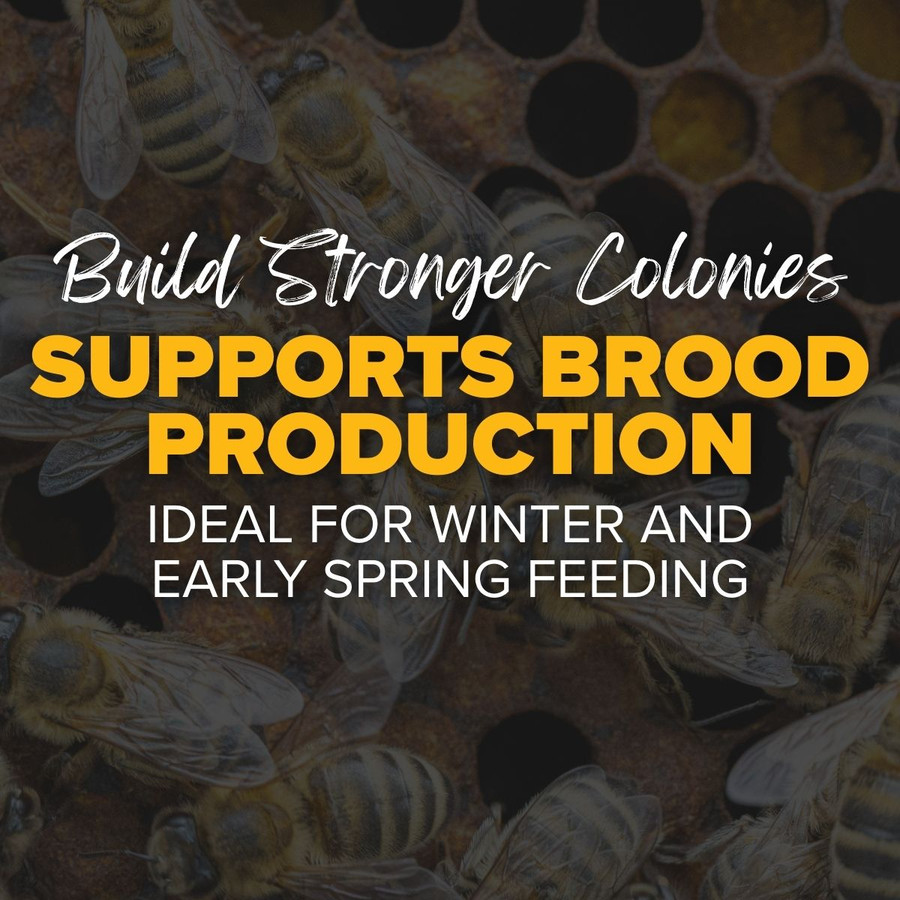Ultra Bee High Protein Pollen Substitute Dry Feed,Z368, Mann Lake Ltd.