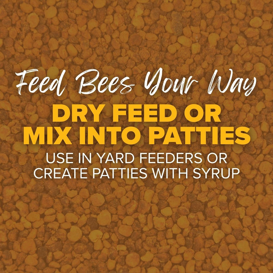 Ultra Bee High Protein Pollen Substitute Dry Feed,Z368, Mann Lake Ltd.