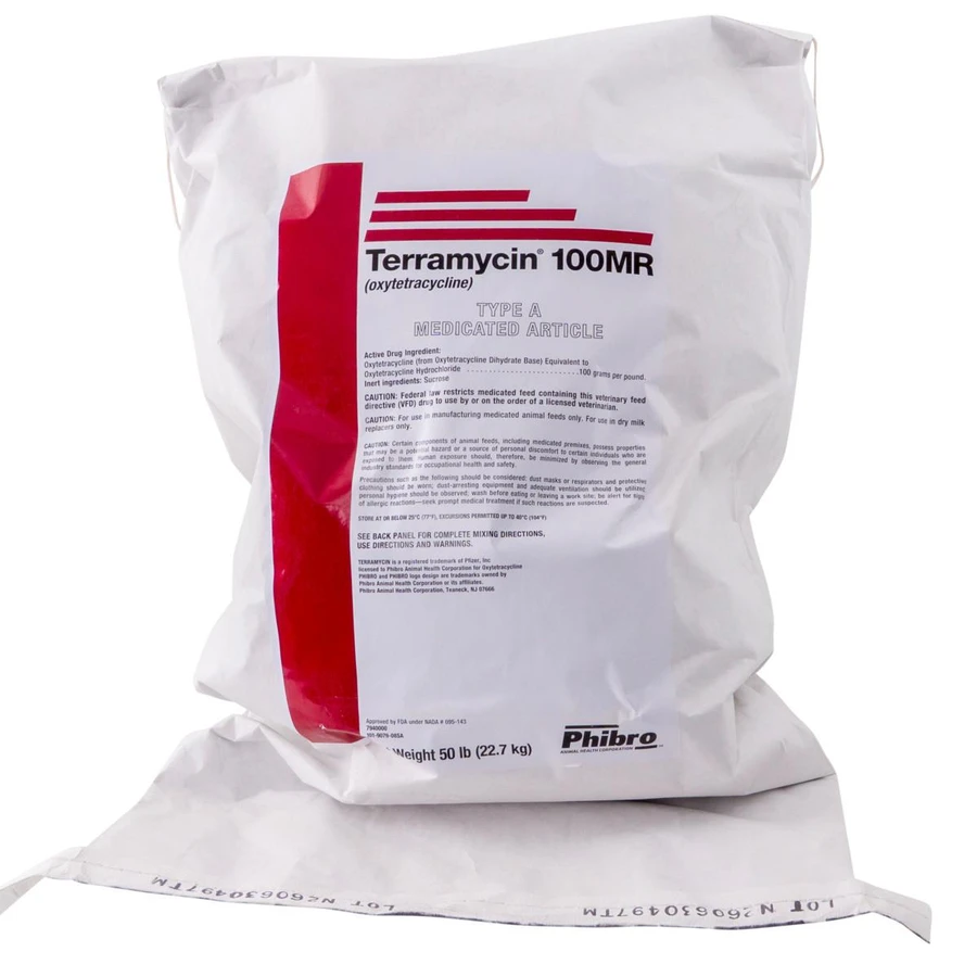 Terramycin 100MR, 50 lb. Bag,DC102, Mann Lake Ltd.