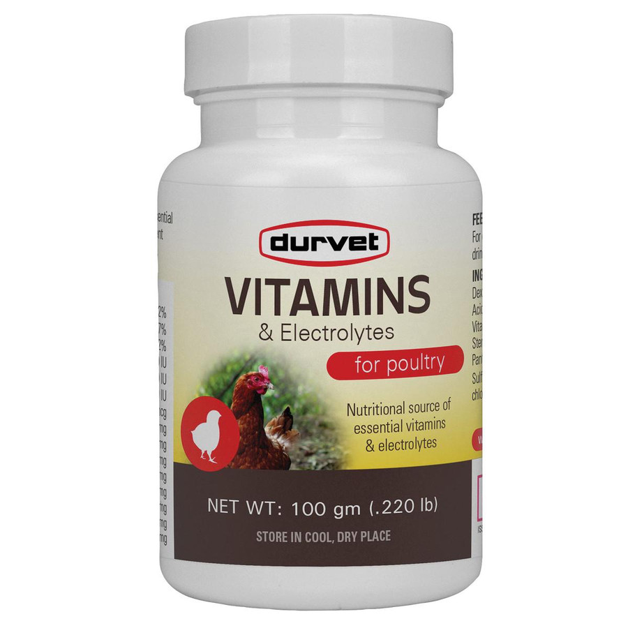 Durvet Vitamins and Electrolytes - 100 g,PH204, Mann Lake Ltd. Durvet Vitamins and Electrolytes - 100 g,PH204, Mann Lake Ltd.