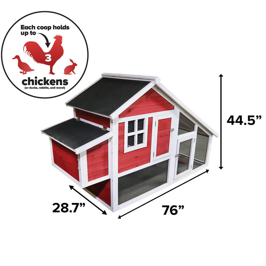 Egg Hut Wooden Chicken Coop (up to 3 chickens),PC115, Mann Lake Ltd. Egg Hut Wooden Chicken Coop (up to 3 chickens),PC115, Mann Lake Ltd.