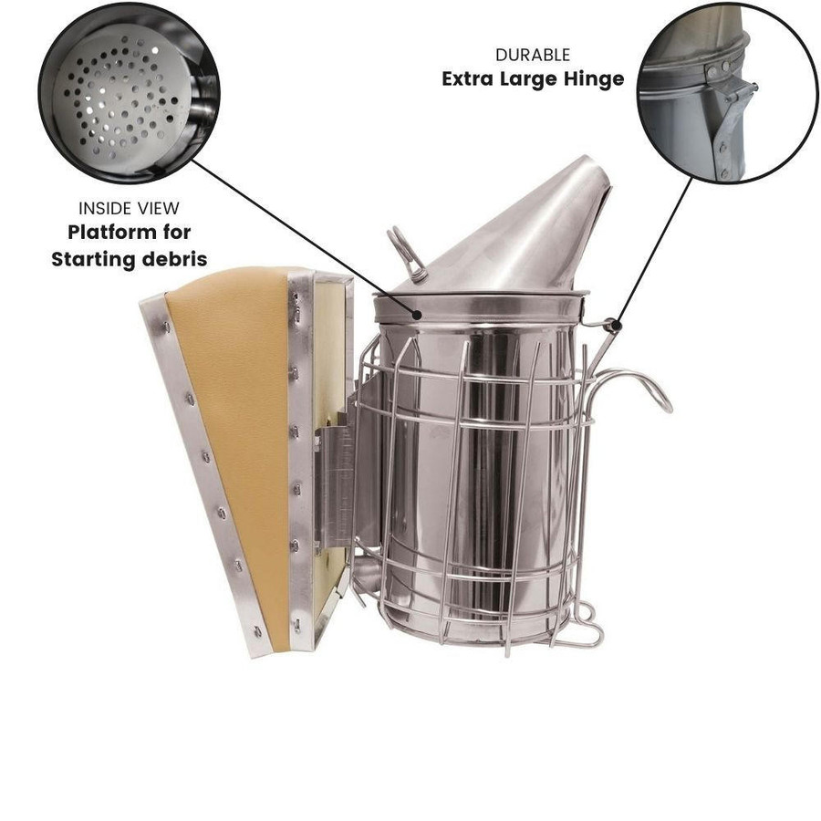 Smoke Cloud Smoker with Shield,Z725, Mann Lake Ltd. Smoke Cloud Smoker with Shield,Z725, Mann Lake Ltd.