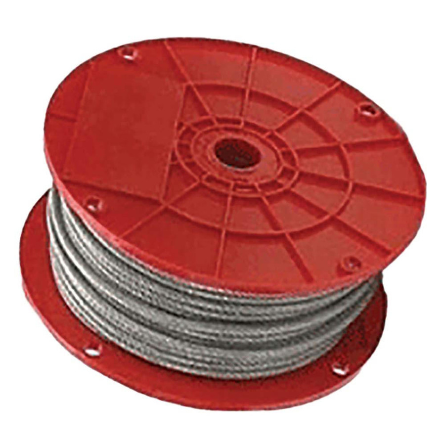 Galvanized Aircraft Cable 1/8",Z439, Mann Lake Ltd.