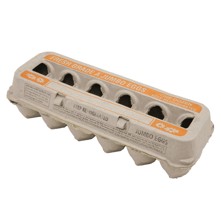 Fresh Grade A Jumbo Printed Egg Cartons,Z451, Mann Lake Ltd.