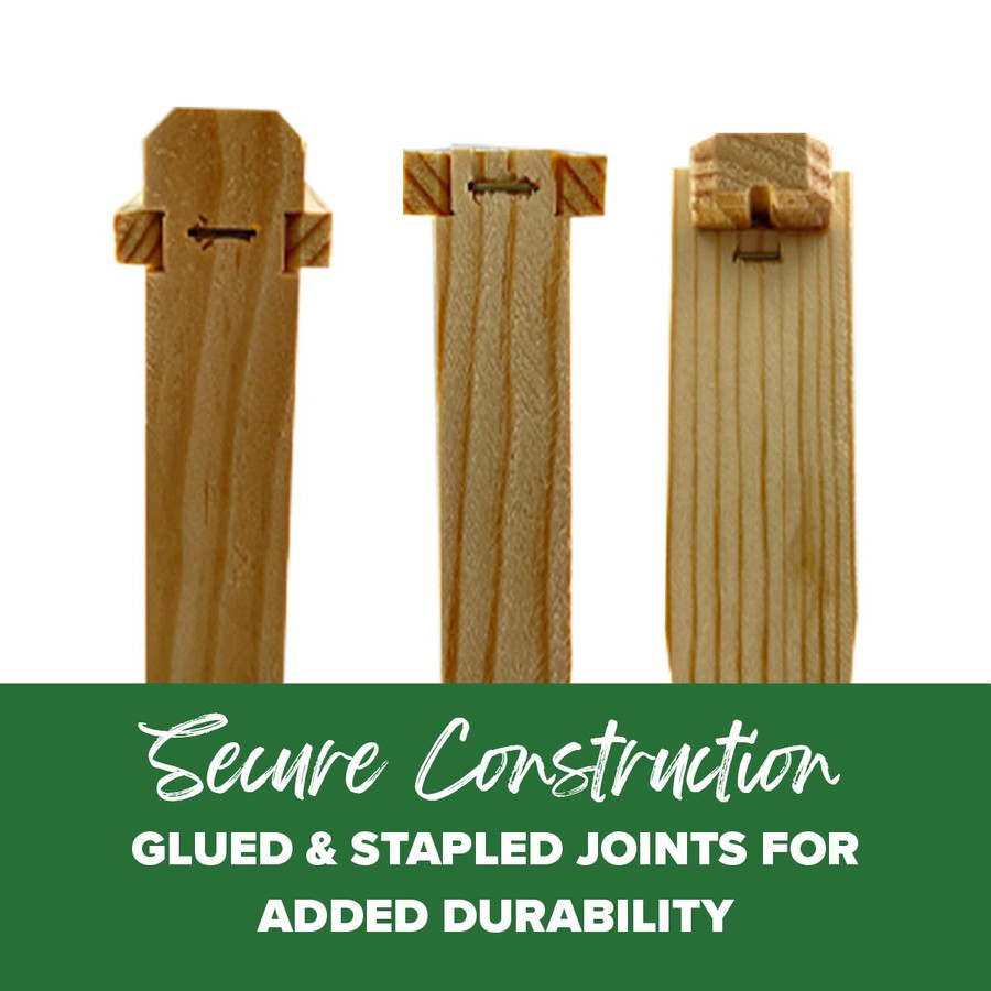 9 1/8" Assembled Frames with Natural Max Wax Rite-Cell Premium Foundation, Case of 20,WW903, Mann Lake Ltd.