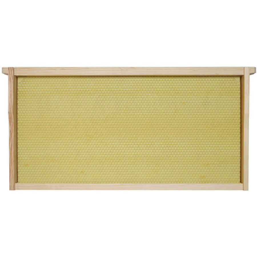 9 1/8" Assembled Frames with Natural Max Wax Rite-Cell Premium Foundation, Case of 20,WW903, Mann Lake Ltd. 9 1/8" Assembled Frames with Natural Max Wax Rite-Cell Premium Foundation, Case of 20,WW903, Mann Lake Ltd.