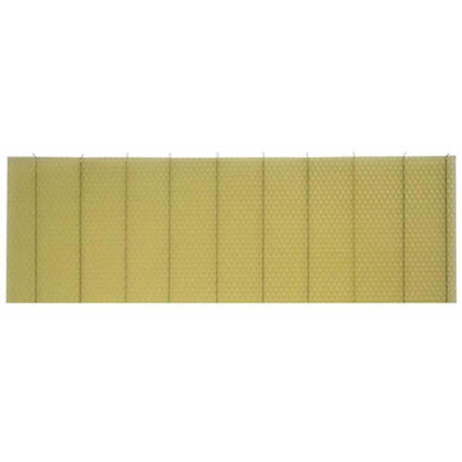 Foundation for Medium Wedge Top/Split Bottom Bar Frames - Small Cell - Wired with Hooks - 50 Sheets,FN231, Mann Lake Ltd. Foundation for Medium Wedge Top/Split Bottom Bar Frames - Small Cell - Wired with Hooks - 50 Sheets,FN231, Mann Lake Ltd.