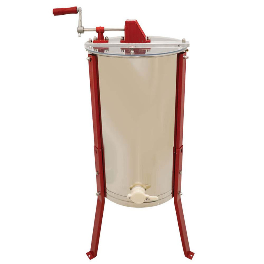 3 Frame Stainless Steel Side Hand Crank Extractor,HH940, Mann Lake Ltd. 3 Frame Stainless Steel Side Hand Crank Extractor,HH940, Mann Lake Ltd.