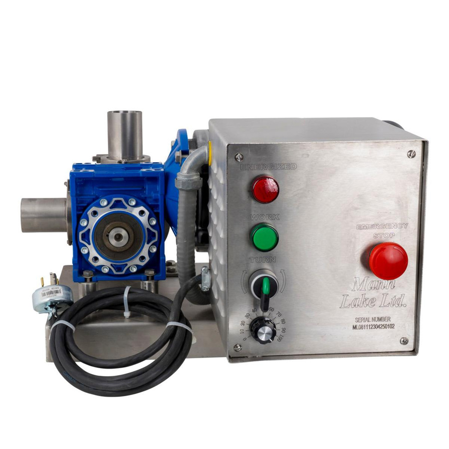 2" Off Stainless Steel Vane Pump & Motor - 3 Speed Control,HP846, Mann Lake Ltd.