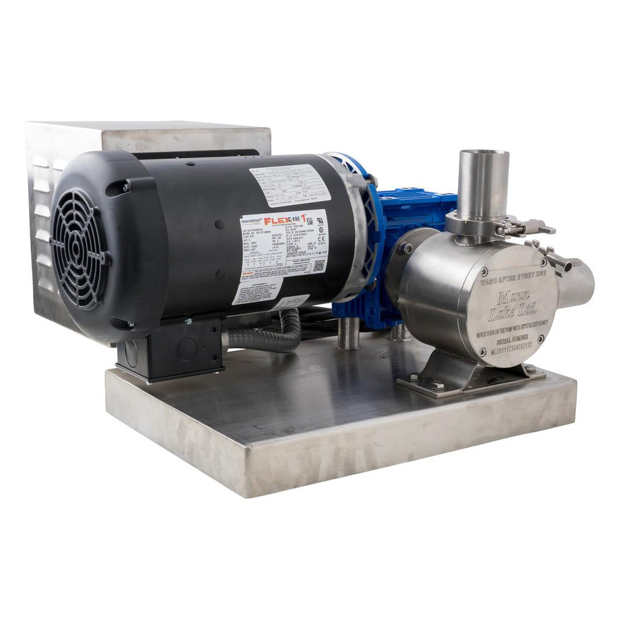 2" Off Stainless Steel Vane Pump & Motor - 3 Speed Control,HP846, Mann Lake Ltd.