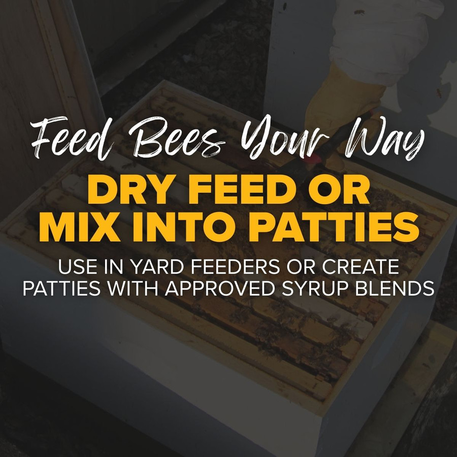 Bee-Pro Dry Pollen Substitute 1500 lb,FD202, Mann Lake Ltd.