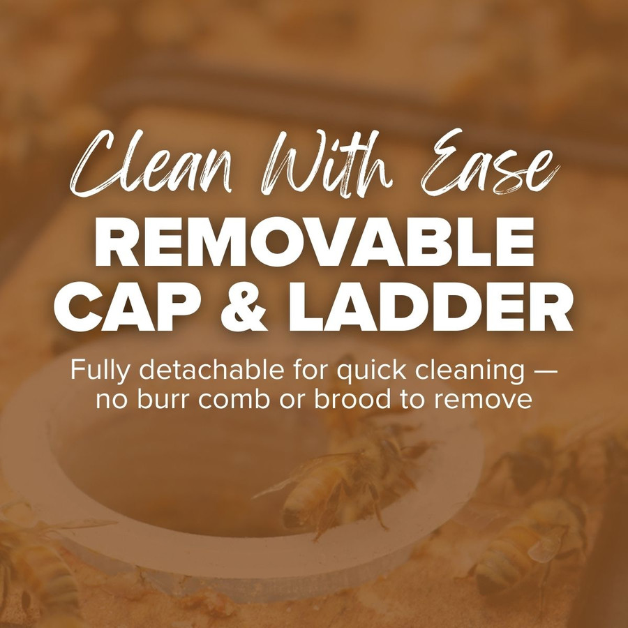 9 1/8" Pro Feeder - 2" Wide (Holds 1 Gallon),FD800, Mann Lake Ltd.