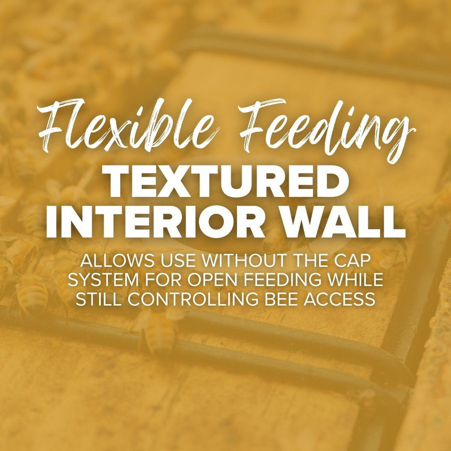 6 1/4" Pro Feeder - 3" Wide (Holds 1 Gallon),FD855, Mann Lake Ltd.