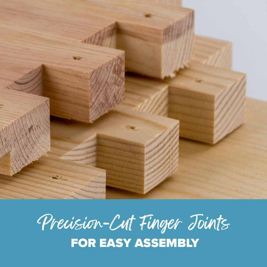 Unassembled 6 5/8" Commercial Grade Medium Super, Case of 5, Z812, Mann Lake Ltd.