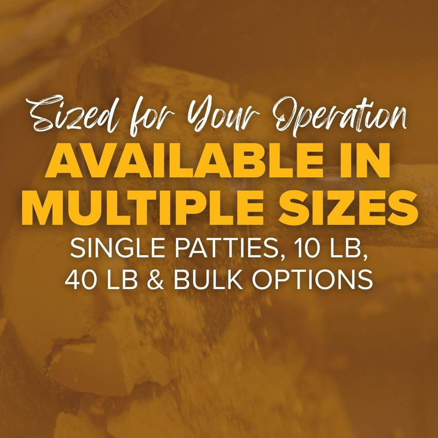 FD316, Ultra Bee Plus Patties with Natural Pollen, 2100 lb, Mann Lake