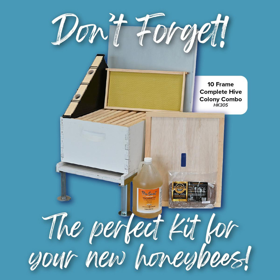 Carniolan Package Bees, BE301, Mann Lake Ltd.