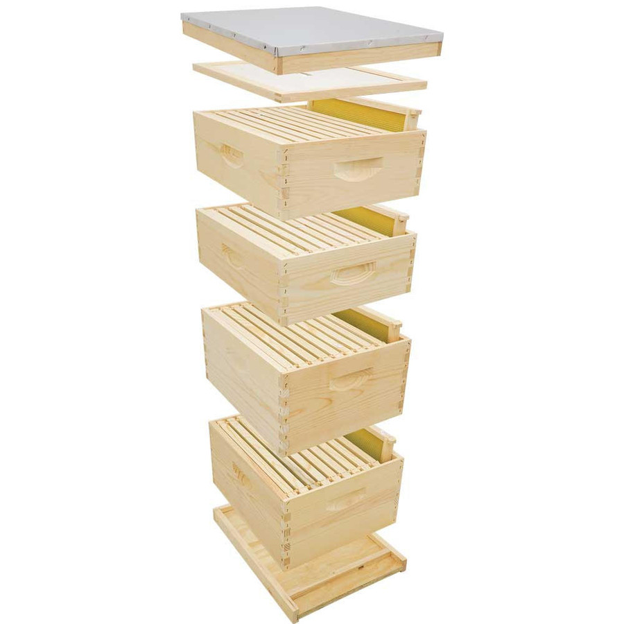 Traditional Growing Apiary Kit, 10 Frame, Not Painted, HK140, Mann Lake Ltd.