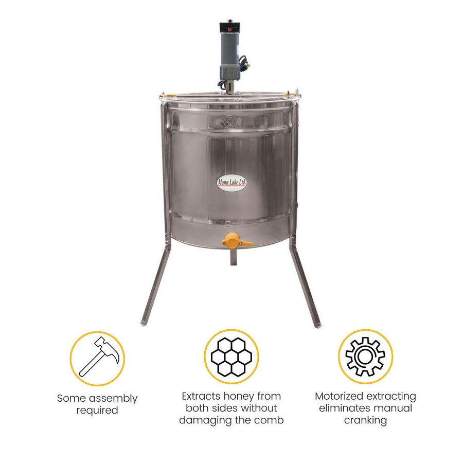 18/9 Frame Motorized Radial Extractor,HH215, Mann Lake Ltd. 18/9 Frame Motorized Radial Extractor,HH215, Mann Lake Ltd.